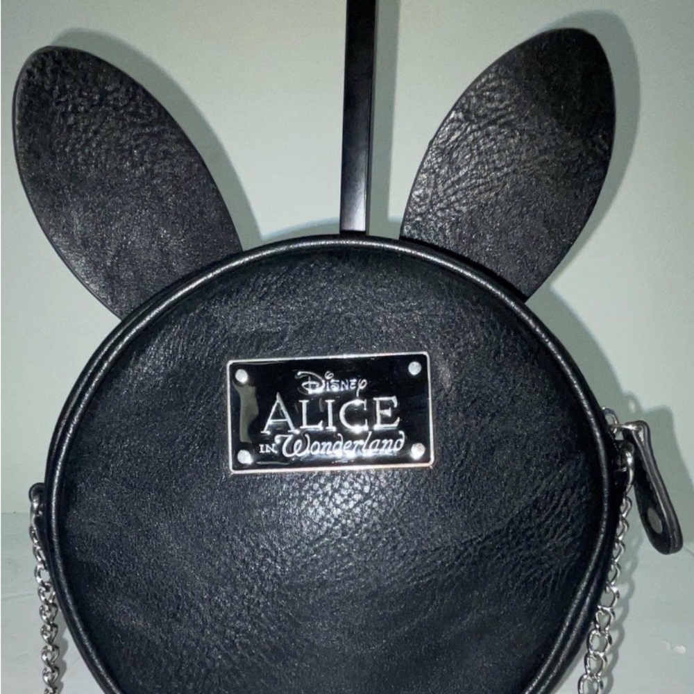 Disney Black Alice in Wonderland Ear Bag